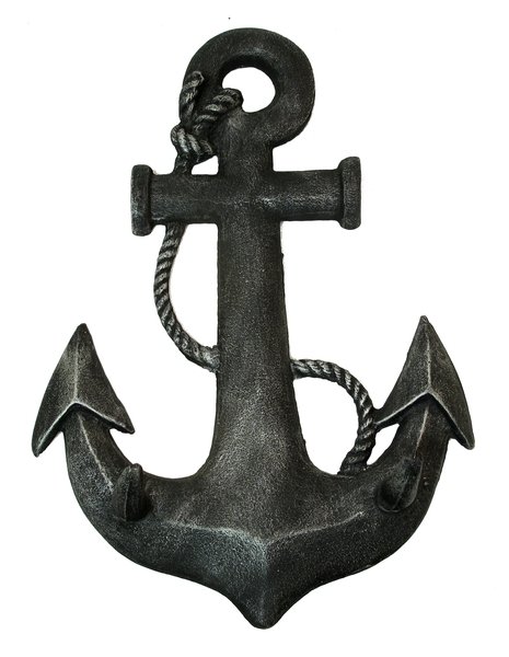 LARGE BOAT ANCHOR CAST IRON