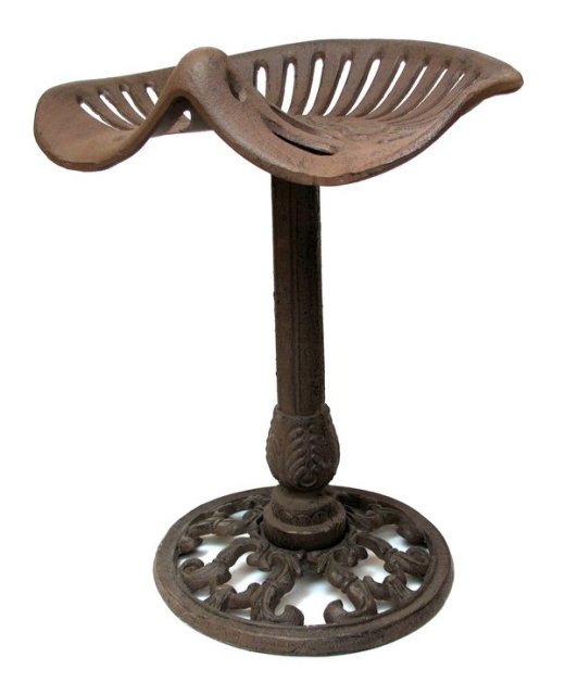 WALTER WOOD TRACTOR SEAT STAND CAST IRON