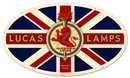 LUCAS LAMPS KING OF THE ROAD HEAVY METAL SIGN