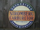 STROMBERG CARBURETOR SALES SERVICE Heavy Metal Sign
