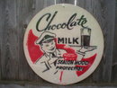 CHOCOLATE MILK SEAL ON HOOD PROTECTION Heavy Metal Sign