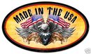 WORLD CLASS EAGLE large oval metal sign