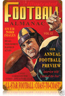 Football Almanac HEAVY METAL SIGN