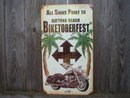 ALL SIGNS POINT TO BIKETOBERFEST HEAVY METAL SIGN