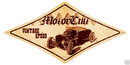 Motorcult Vintage Speed Heavy Metal Sign hot rod