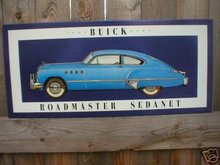 BUICK ROADMASTER Sedanet tin sign