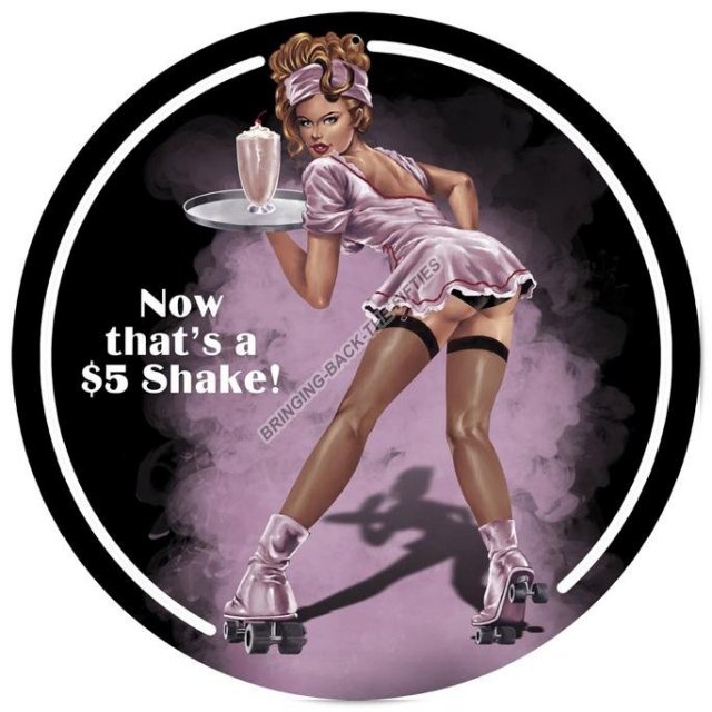 Now Thats a $5 Shake Heavy Metal Sign
