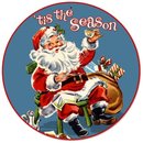 Tis The Season Christmas Heavy Metal Sign