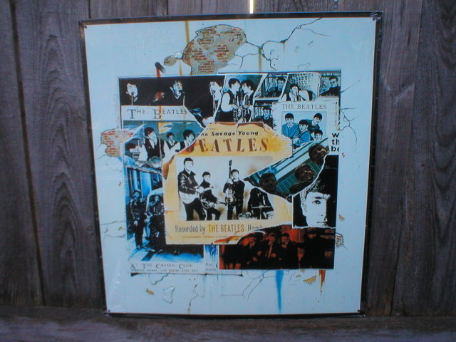 THE BEATLES AT THE CAVERN CLUB TIN SIGN
