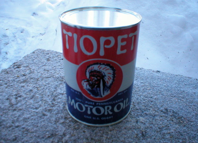 NEW TIOPET PENNSYVANIA MOTOR OIL