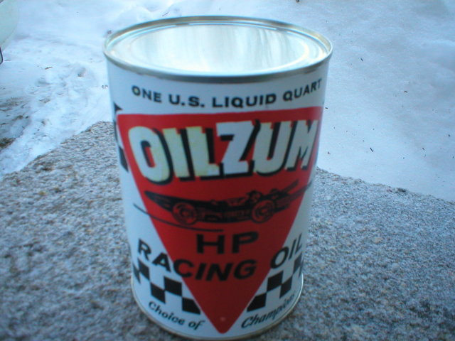 NEW OILZUM HP RACING OIL CAN