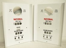 NATIONAL A62 GAS PUMP COMPUTER FACES