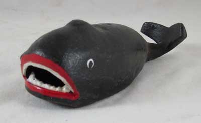 WHALE BOTTLE OPENER CAST IRON