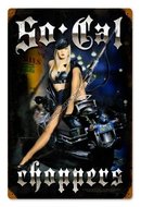 SO CAL CHOPPERS HEAVY METAL SIGN