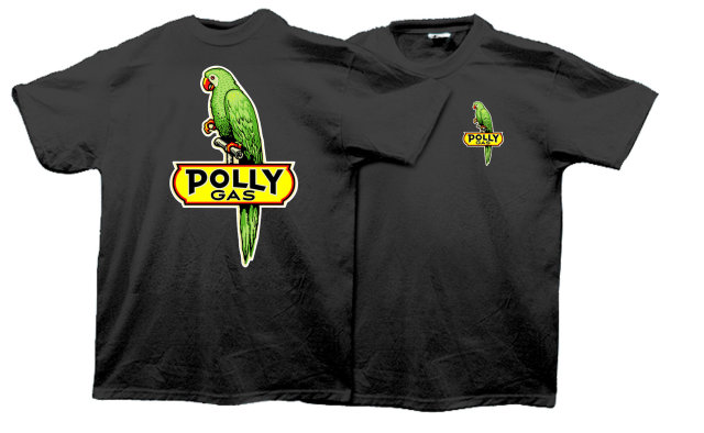 POLLY GAS T-SHIRT BLACK