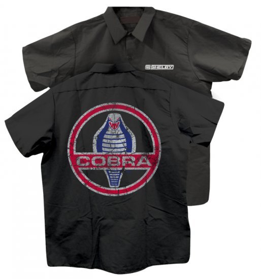SHELBY COBRA WORKSHIRT DISTRESSED
