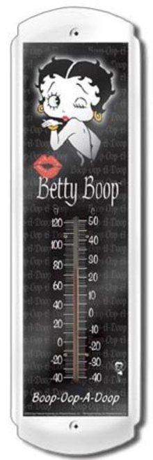 BETTY BOOP DINER THERMOMETER SIGN