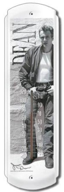 JAMES DEAN THERMOMETER SIGN