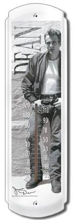 JAMES DEAN THERMOMETER SIGN