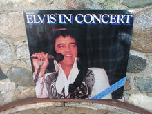 ELVIS IN CONCERT Metal Sign