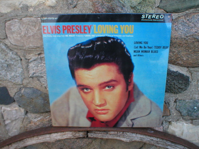 ELVIS PRESLEY LOVING YOU METAL SIGN