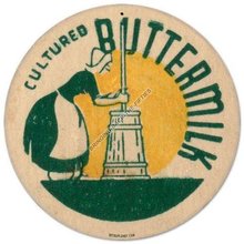 CULTURED BUTTERMILK Heavy Metal Sign
