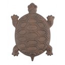 RUSTIC TURTLE STEPPING STONE CAST IRON