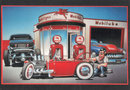 MOBIL STATION HEAVY METAL SIGN