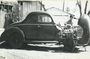 40 FORD COUPE HEAVY METAL SIGN