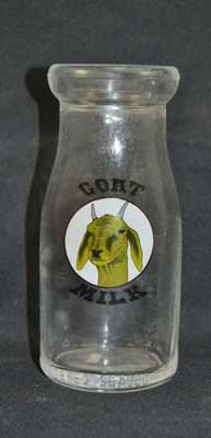 GOAT MILK CLEAR MILK BOTTLE