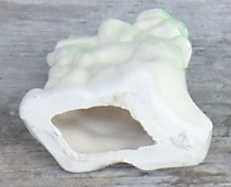Vintage Fish Aquarium Ceramic Green Pagoda