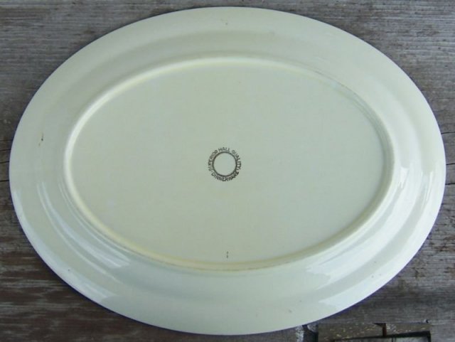 Hall China Blue Bouquet 13 1/2