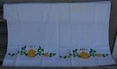 Vintage His and Hers Pillowcases with Painted Flowers