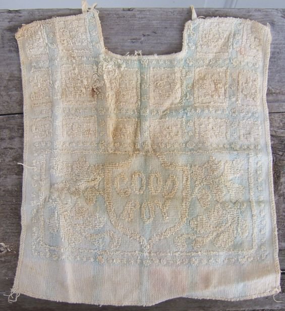 Vintage Shabby Chic Good Boy Baby Bib