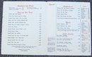 Vintage Menu Hillside Fish House, Fountain City, WI