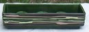 Vintage Bennett Calif Pottery Green/Pink Candleholder