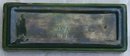 Vintage Bennett Calif Pottery Green/Pink Candleholder
