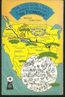 Pioneers Lusty Action on the Oregon Trail 1948 Mapback
