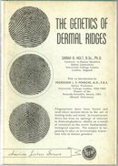 Genetics of Dermal Ridges by Sarah Holt 1963 with DJ