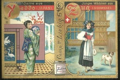 Victorian Trade Card Liebig Company's Fleisch-Extract