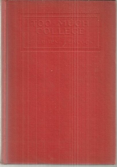 Too Much College Or Education Eating Up Life 1940 Humor