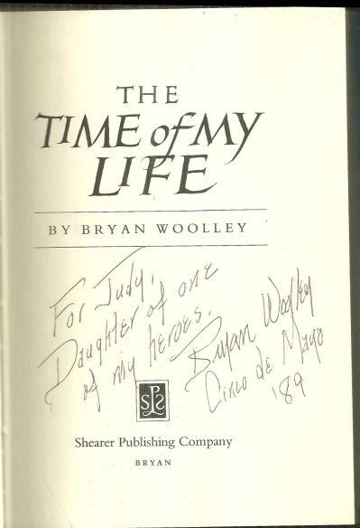 Time of My Life Signed by Bryan Woolley 1984 1st ed DJ