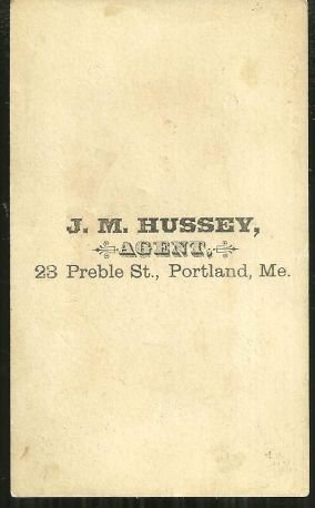 Victorian Trade Card for Household Sewing Machine with Angel