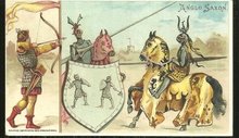 Victorian Trade Card Arbuckle Bros. Coffee Anglo Saxon