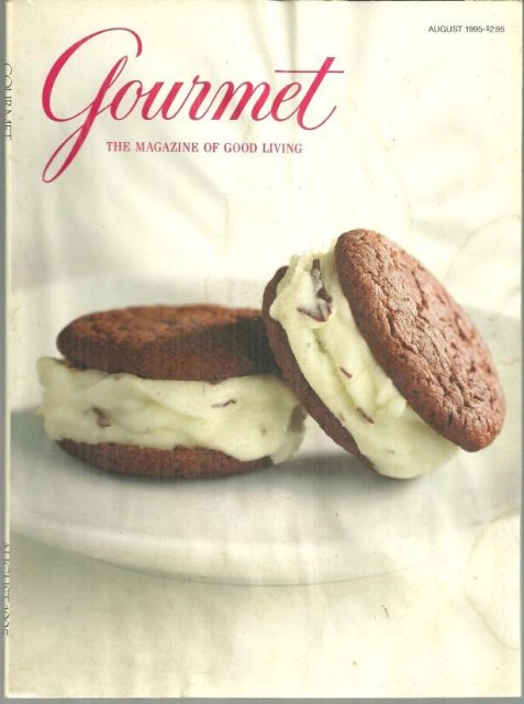 Gourmet Magazine August 1995 Campsite Cooking