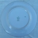 Vintage Germany Small Plate With Green and Gold Trim