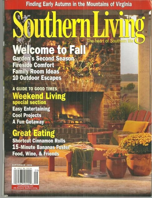 Southern Living Magazine September 2006 Welcome to Fall