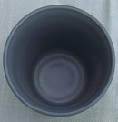 Vintage Hazel Atlas Glass Ovide Tumbler in Gray