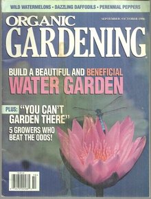 Organic Gardening Magazine September/October 1996 Water Gardens