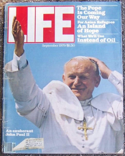 Life Magazine September 1979 Pope John Paul II on the Cover